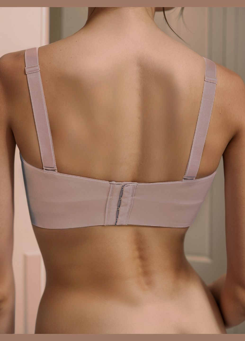 Світло-ліловий бюстгальтер a 6559 d Acousma з кісточками нейлон, спандекс