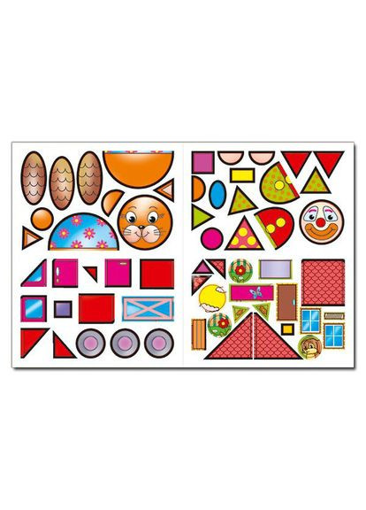 Мозаика для малышей с наклейками. Поросенок ( ) Глорія (340546110)