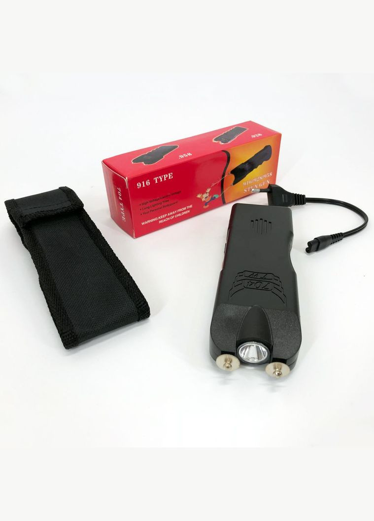 Тактический светодиодный фонарик-шокер BL-704-DJ Bailong (365408428)