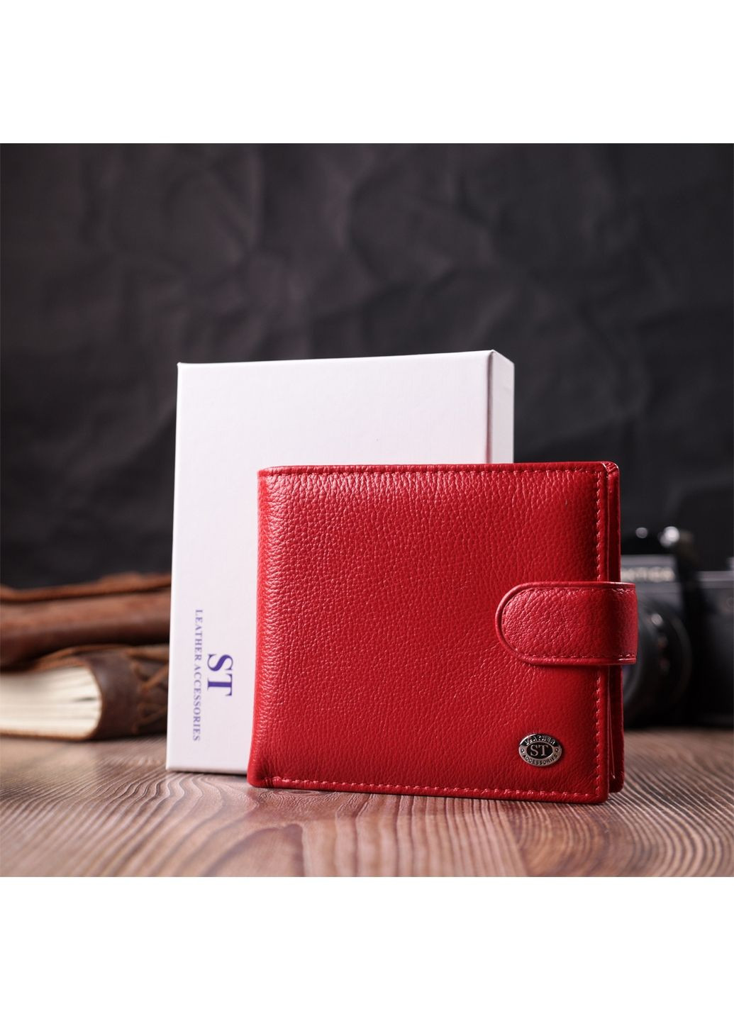 Кожаный женский бумажник st leather (288185852)