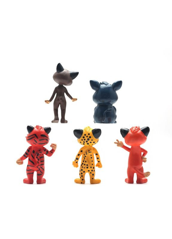 Лео та Тіг фігурки набір іграшок Лісові пригоди маленьких друзів 5 шт Shantou (280258396)