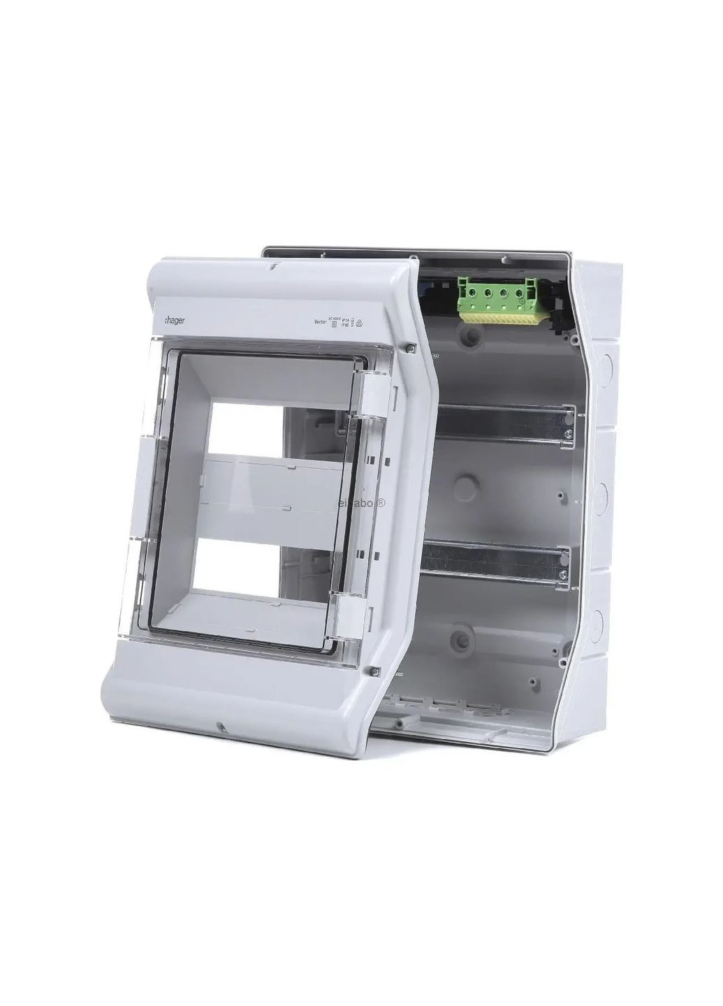 Щит електричний розподільчий на 24 модулі IP 65, Vector VE212DN Hager (365841092)