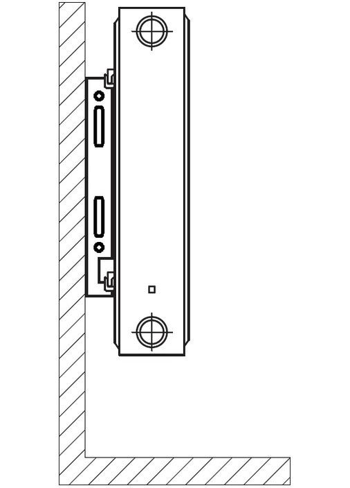 Радиатор стальной панельный 22 сторона 600х1100 optimum (299995840)