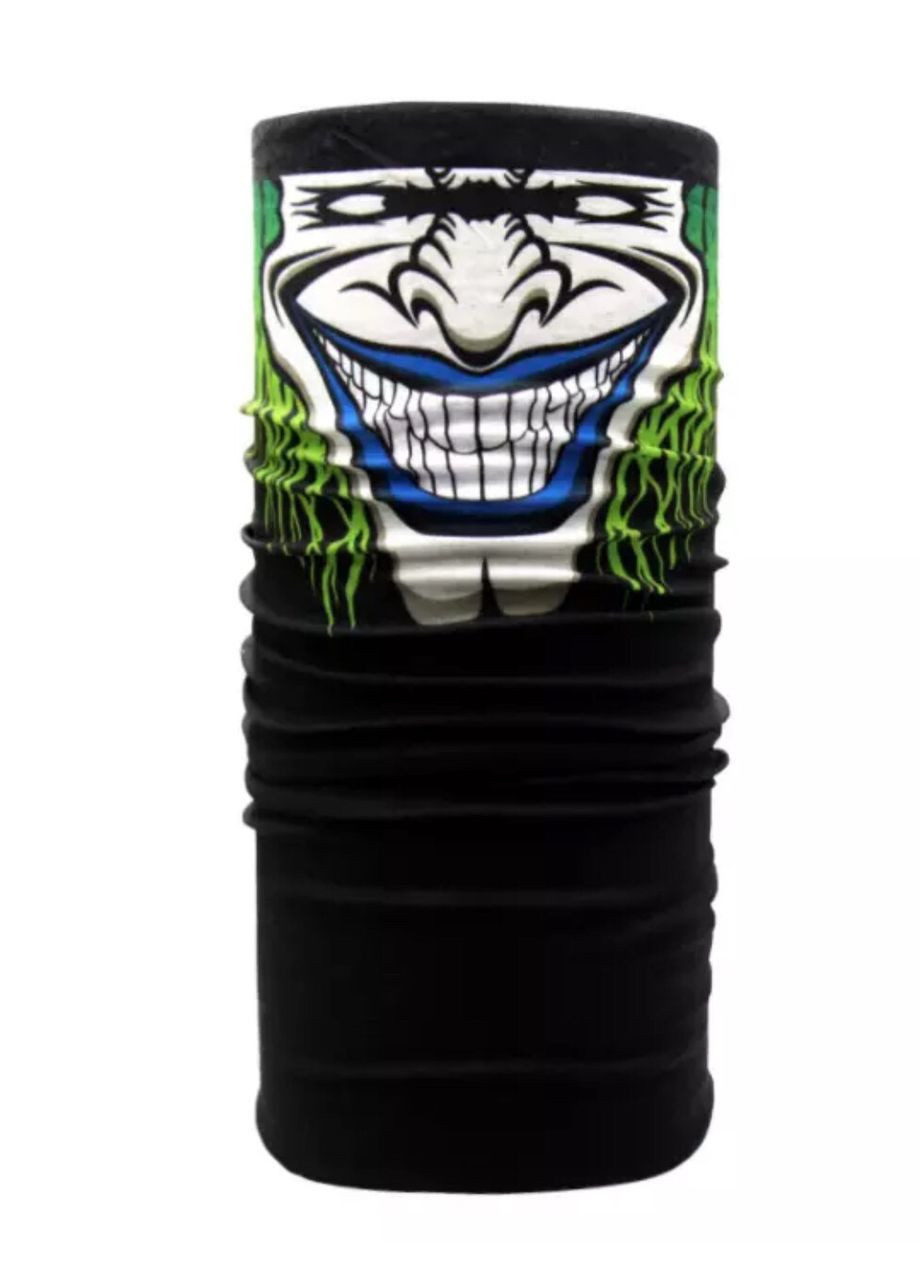 Бафф, защитная маска на лицо с принтом Зеленый Клоун «Buff» China (366890740)