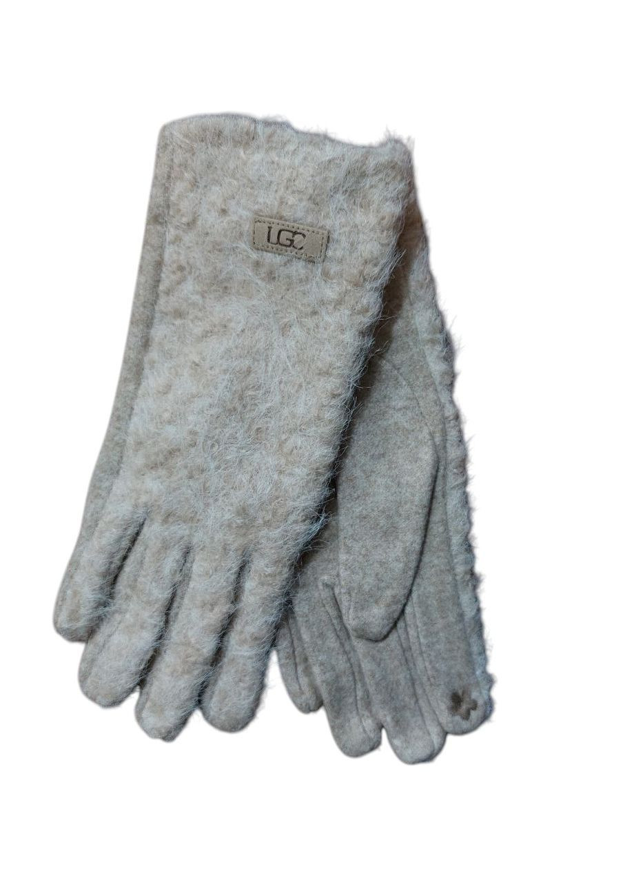 Перчатки сенсорные женские теплые one size кофейный Jannet Рукавички (369407975)