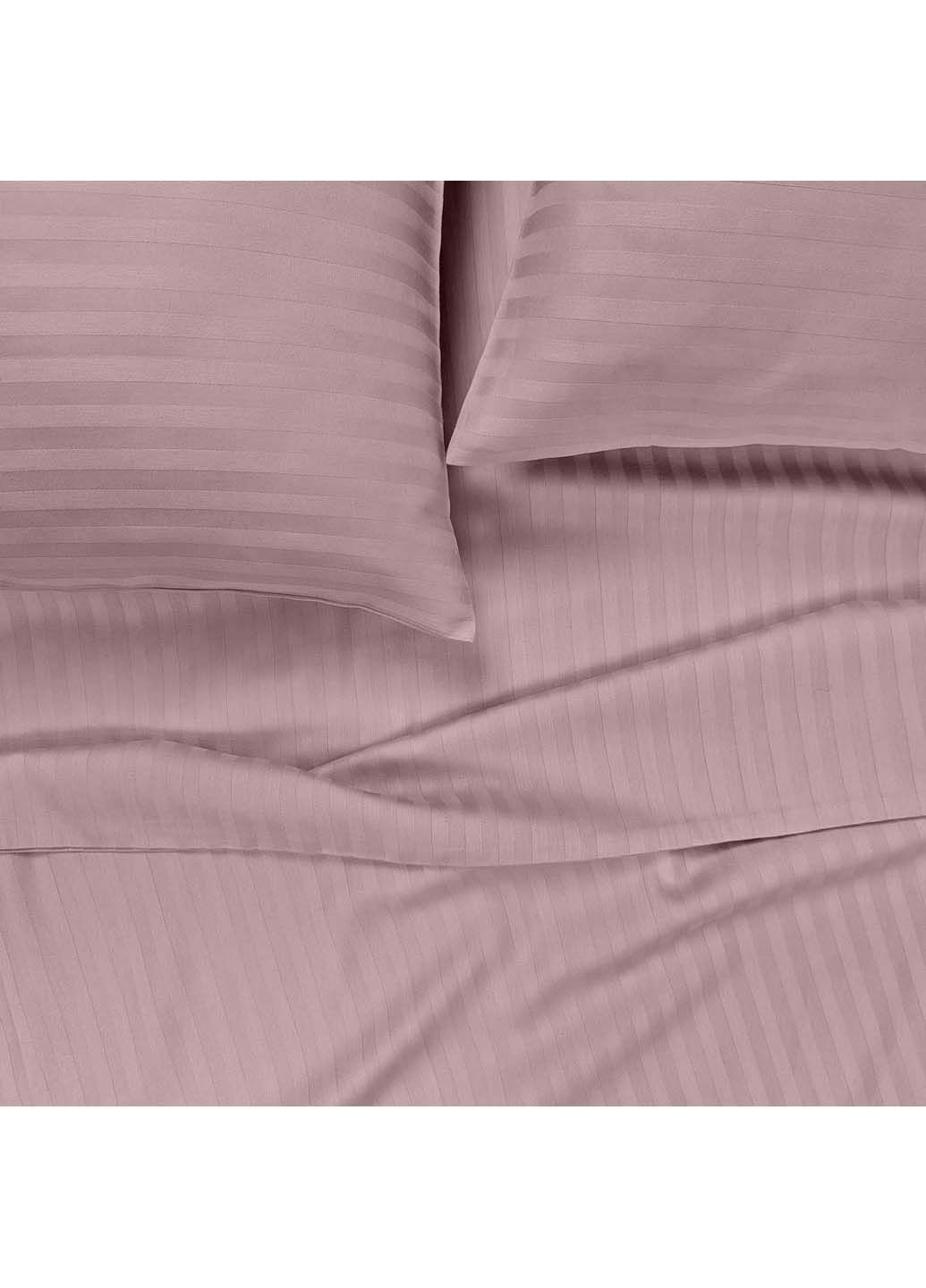 Двуспальная постель сатин с простыней на резинке SAKURA 180х220 см Cosas (307477692)