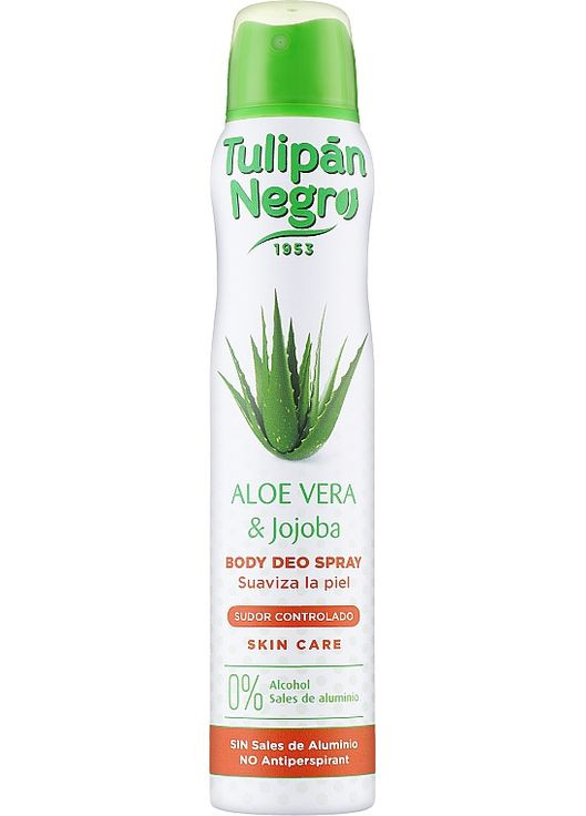 Дезодорант-спрей "Аллоэ вера и жожоба" Body Deo Spray 200ml (1103878-88727) Tulipan Negro (368644834)