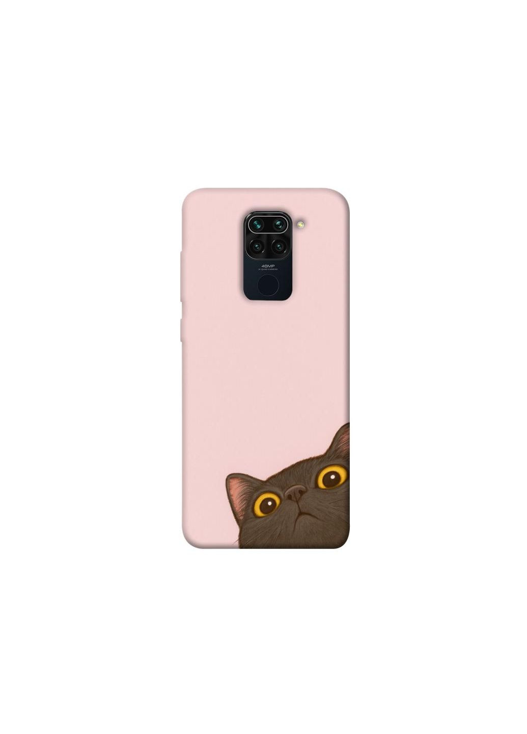 Чохол на Xiaomi Redmi Note 9 / Redmi 10X Peeping cat Frontalka (352205303)
