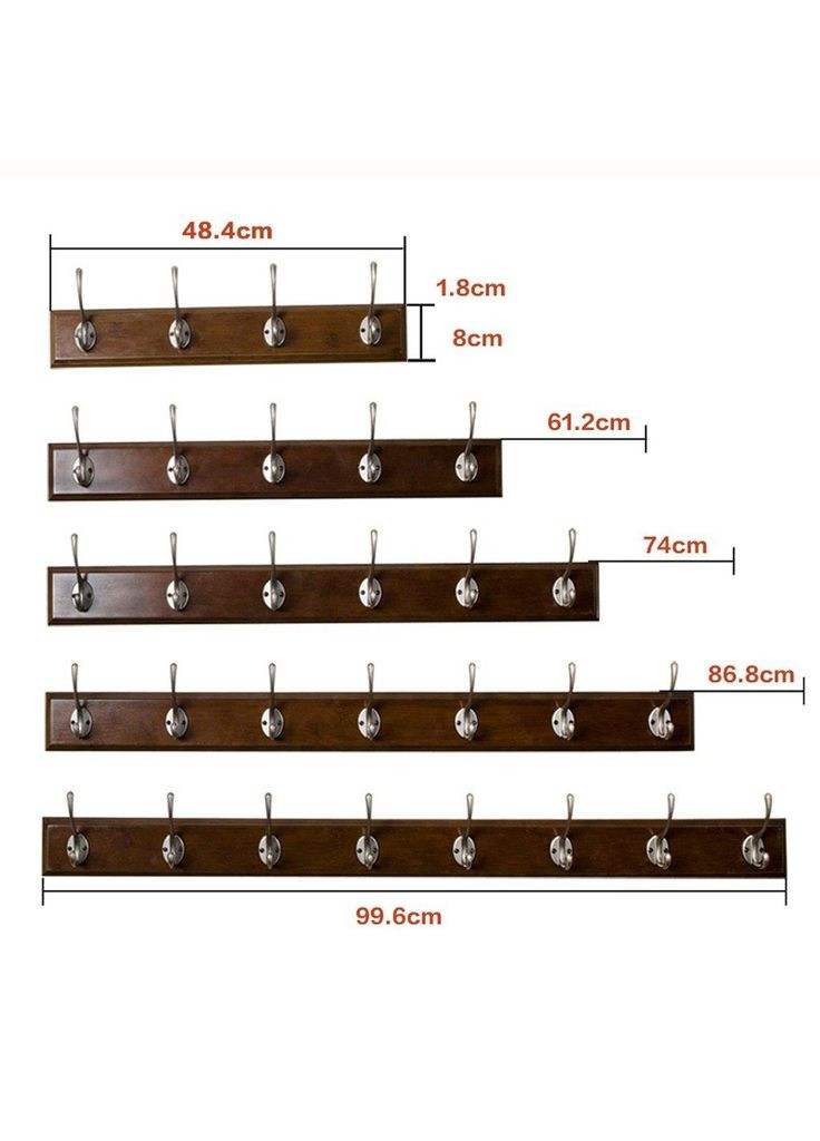 Вішалка для одягу з дерева Тандер 4 капучино (ВДО-401409) No Brand (327867784)