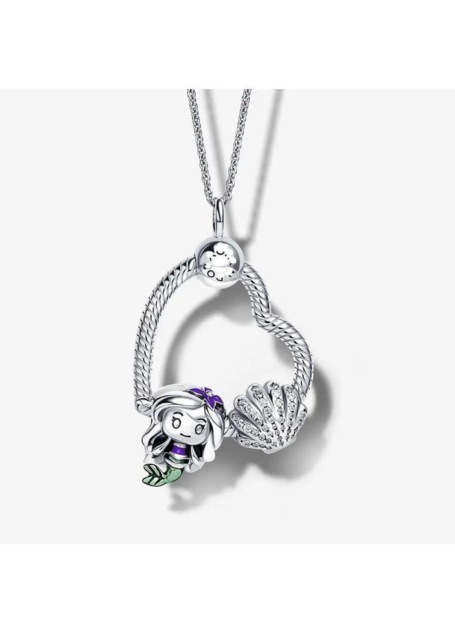 Серебряный шарм Пандора Disney "Марка Ариэль" 791574CZ Kabluchka (355344020)