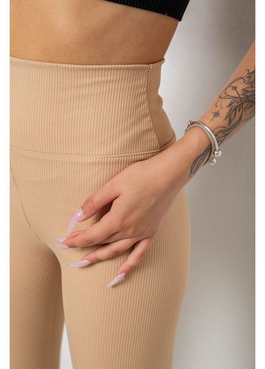 Лосины однотонные в рубчик Sport Line (356079334)