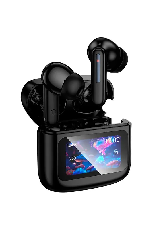 Навушники Cool color true wireless BT headset with touch screen EQ14 |BT5.4, 40/500mAh, 7h| White Hoco (406991194)