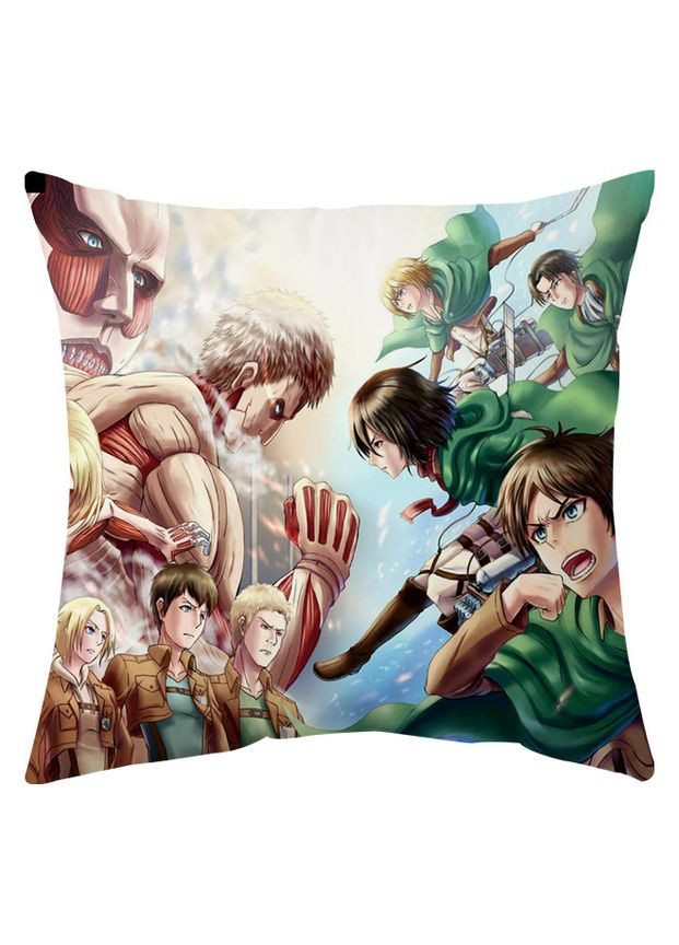 Подушка аніме Атака титанів двостороння см (p0109) No Brand (327005756)