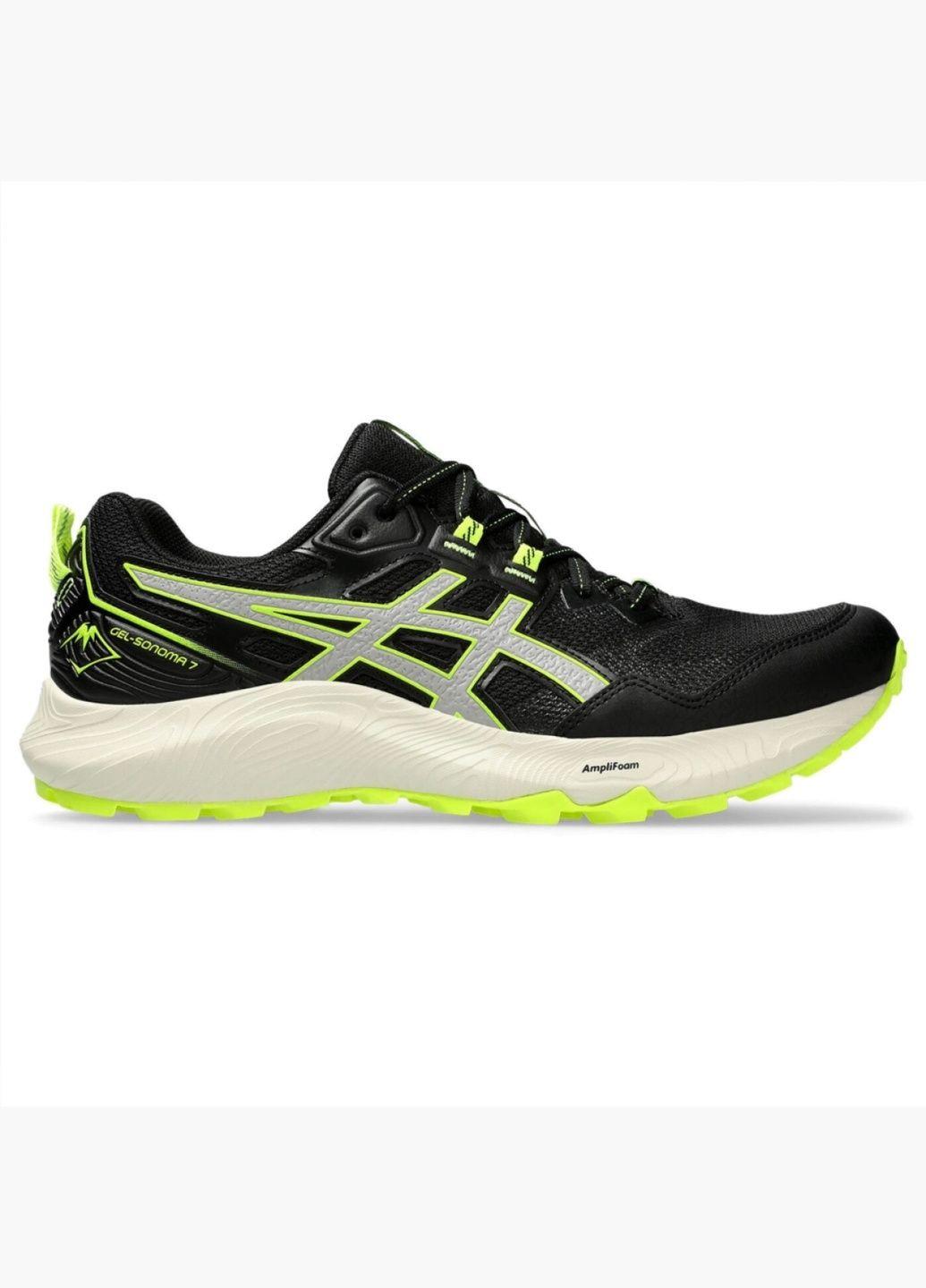 Чорні кросівки чоловічі gel-sonoma 7 black 1011b595-004 Asics