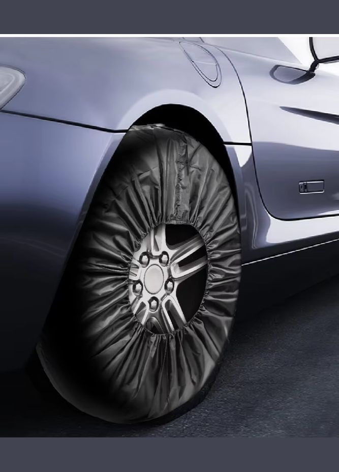 Чехлы для колес комплект 4 шт., чехол сумка для хранения автомобильных колес China R14-R17 (329194598)