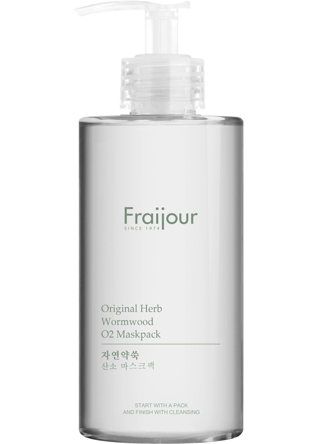 Маска для лица «Кислородная» Original Herb Wormwood O2 Maskpack 300ml (2-902852) Fraijour (369792465)
