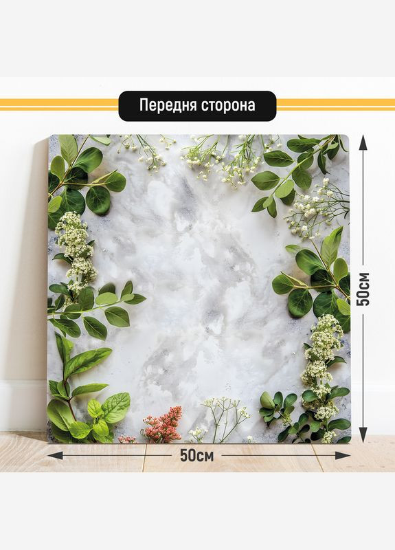 Двухсторонний пластиковый фотофон, 50x50 см - №63128 PolyPlast (354377485)