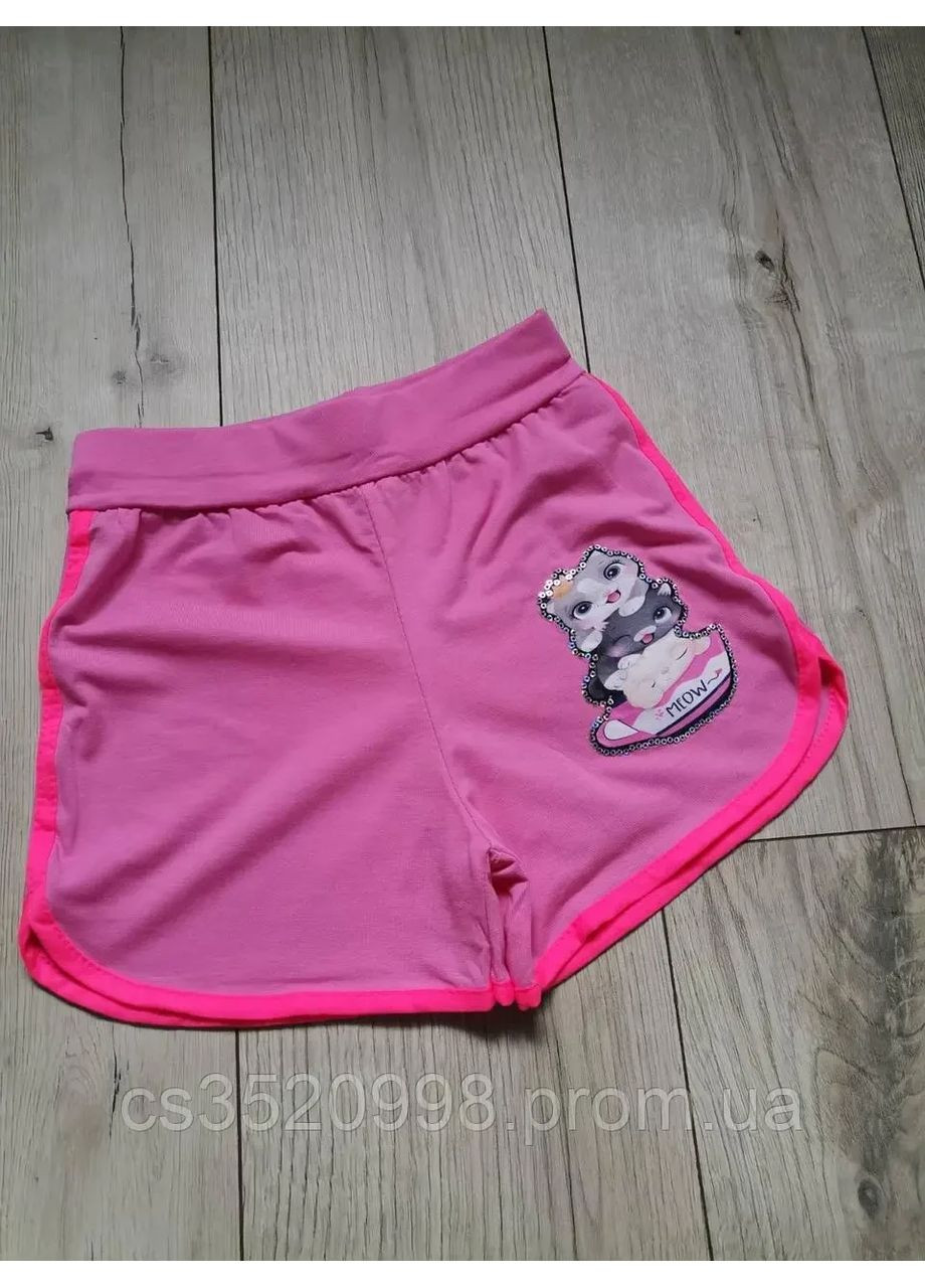 Дитячі шорти для дівчинки синього кольору, на 5,6,8 років Kids (370438927)