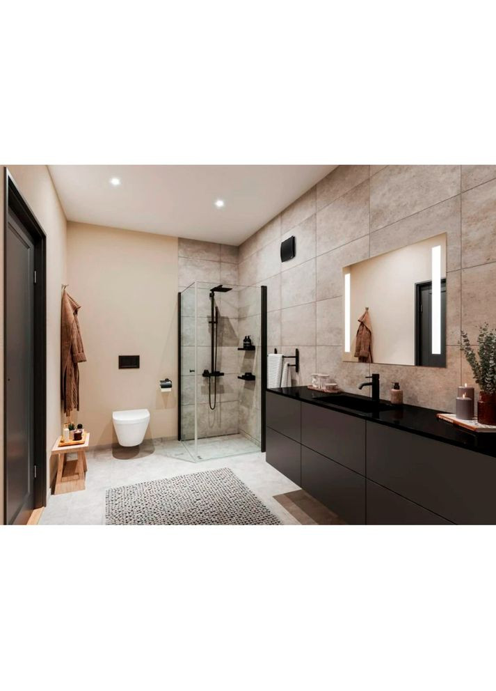 Вытяжной вентилятор EXTRACTOR UC-10 Silentis Hygro Black (01222200) CATA (338628956)