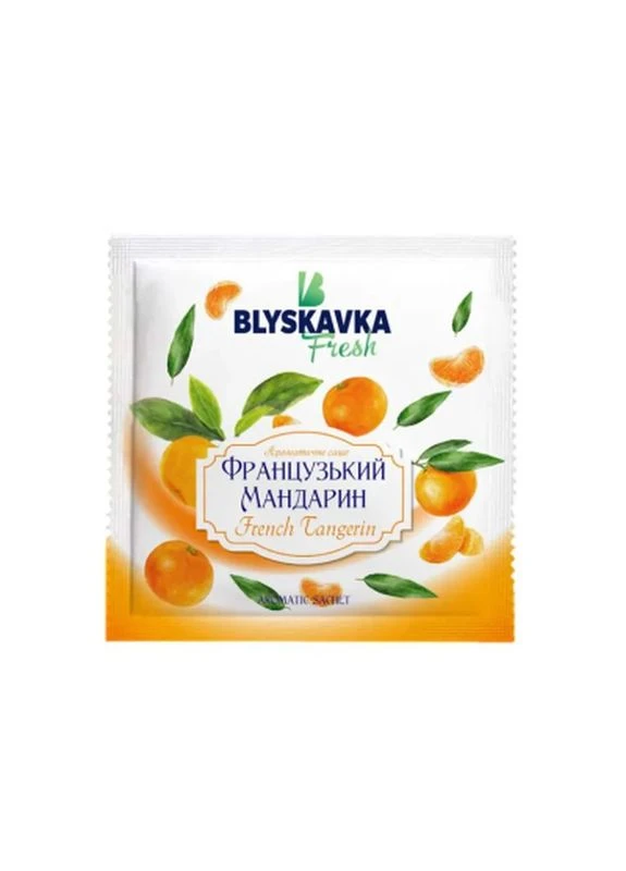 Ароматичне саше Fresh Французький мандарин 10 г (4820214192799) Blyskavka (398713547)