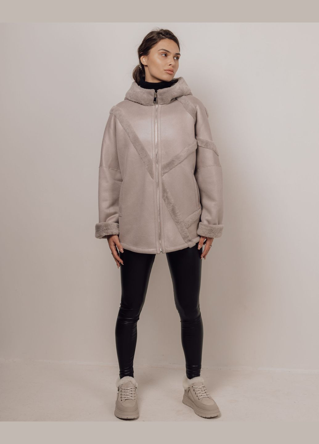 Дубленка двусторонняя визон RR Designer (307355842)