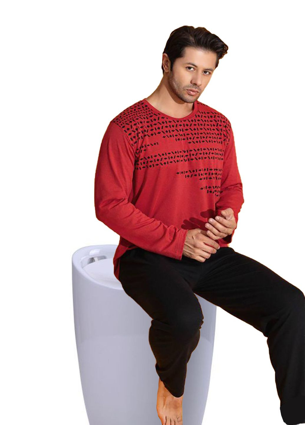 Піжама чоловіча з довгим рукавом Ruyam (305569423)