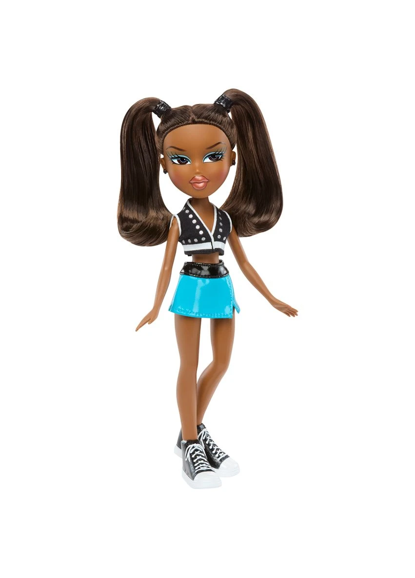 Игровой набор Чирлидерка Саша комбинированные материалы 29 см черный синий Bratz (389079172)