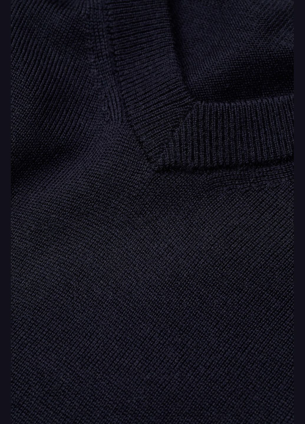 Синій демісезонний светр вовняний H&M