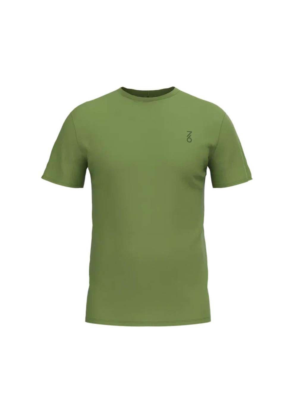 Зеленая футболка мужская 7/6 loddy t-shirt willow bough зеленый Seven Six