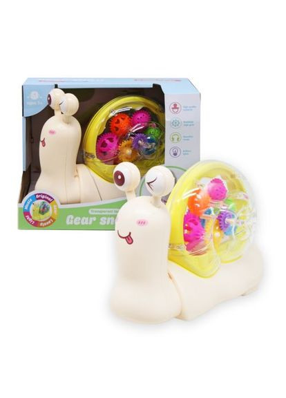 Музыкальная игрушка "Улитка", кремовый MIC (369728958)