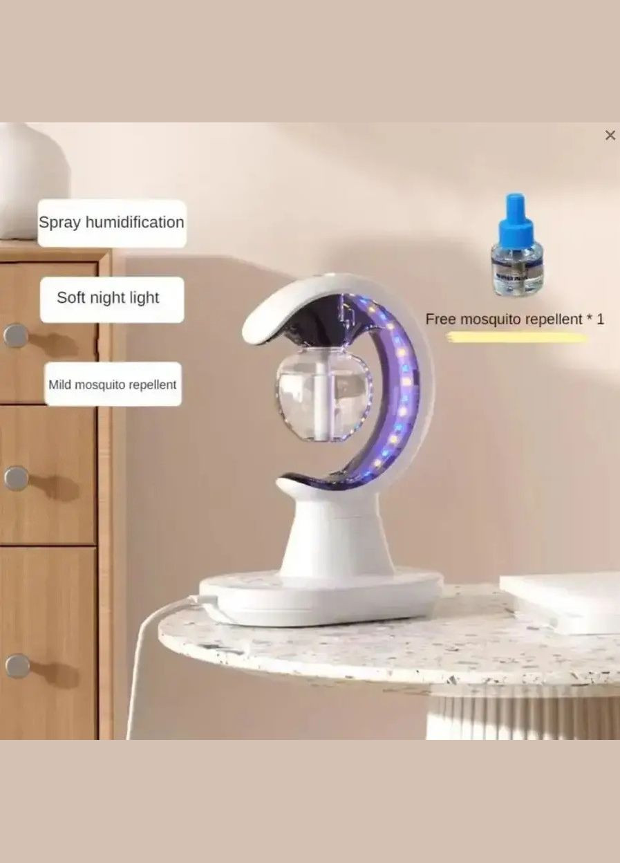 Електрична пастка для комарів Mosquito Killer Lamp LY-31 з функцією зволоження повітря та LED підсвічуванням No Brand (335008101)