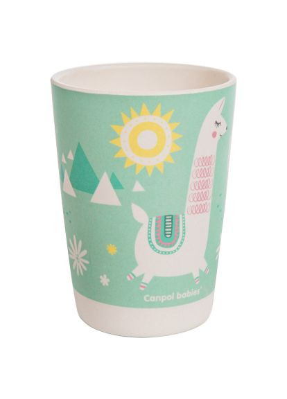 Набор детской посуды Lama бамбуковый 5 предметы (9/213) Canpol Babies Lama бамбуковий 5 предмети (366160119)