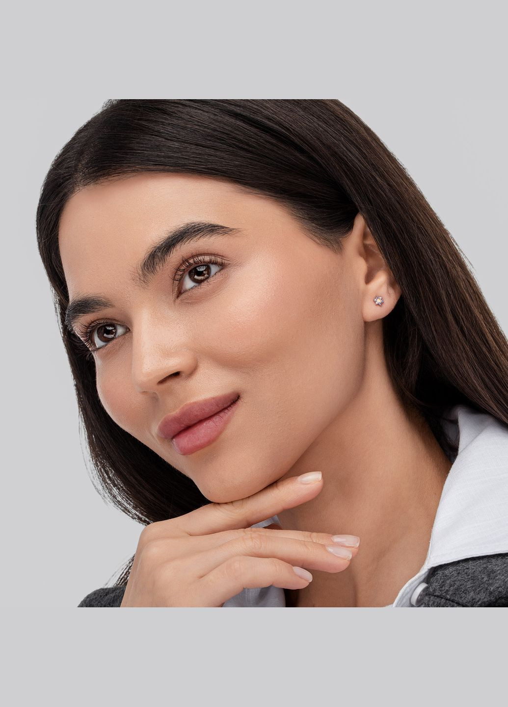 Сережки Витончені квіти Minimal (338794718)