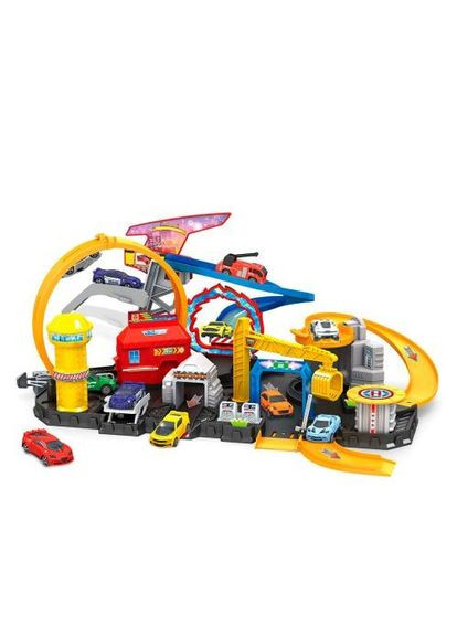 Гараж-трек, транспорт 7 шт Home (303674682)