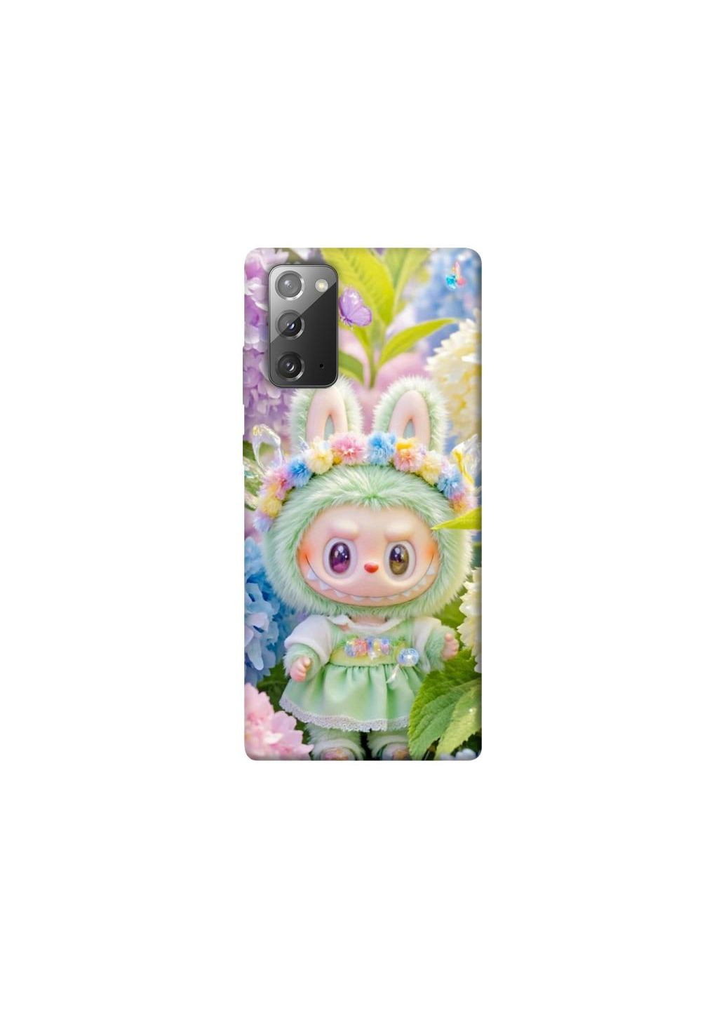 Чохол на Samsung Galaxy Note 20 Labubu & Flowers ver.2 Frontalka (354669889)