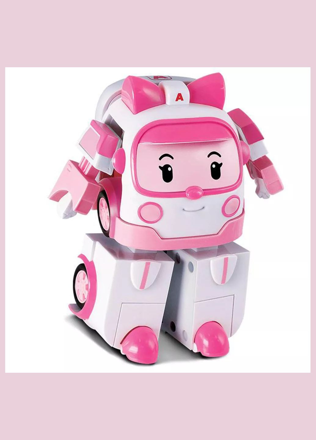 Машинка-трансформер Робокар Эмбер 10 см (MRT-0651) Robocar Poli (330057568)