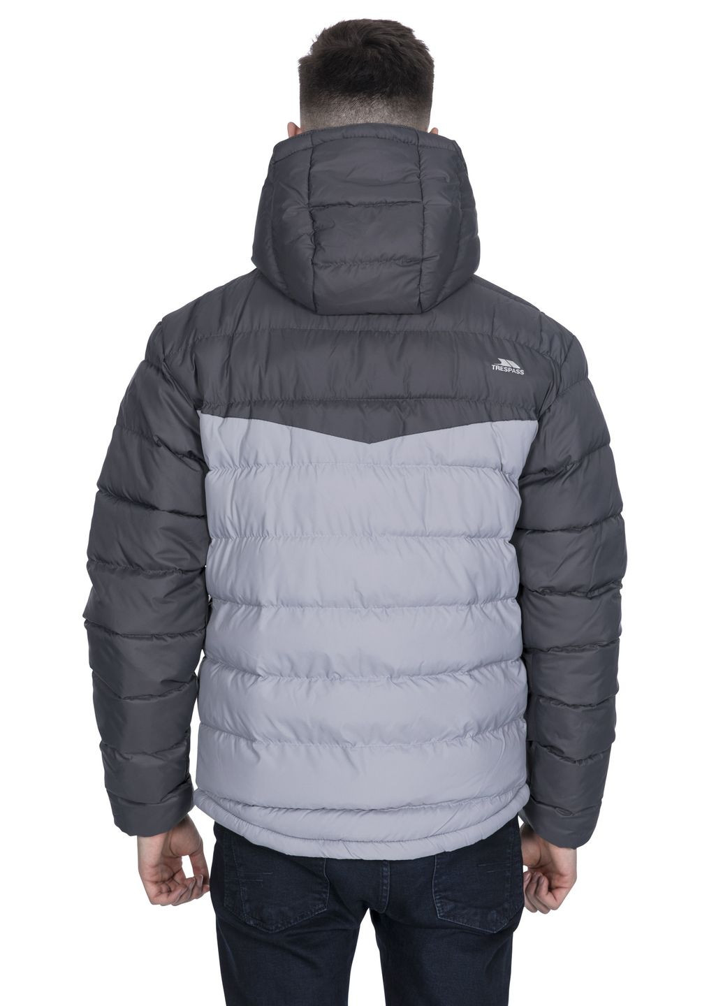 Темно-серая демисезонная куртка мужская Trespass