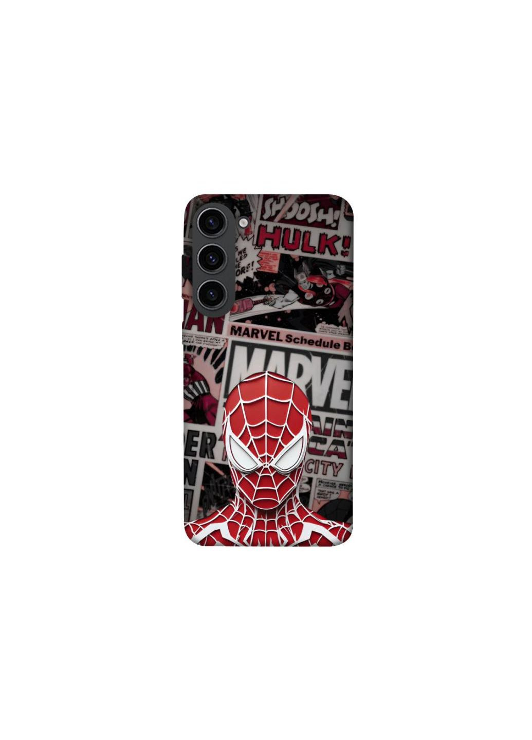 Чехол на Samsung Galaxy S23 Spidey Poster Frontalka (354353390)