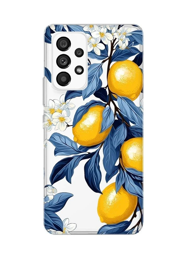 Прозорий чохол на Samsung Galaxy A53 Лимонне дерево (принт 417) Creative (361112905)