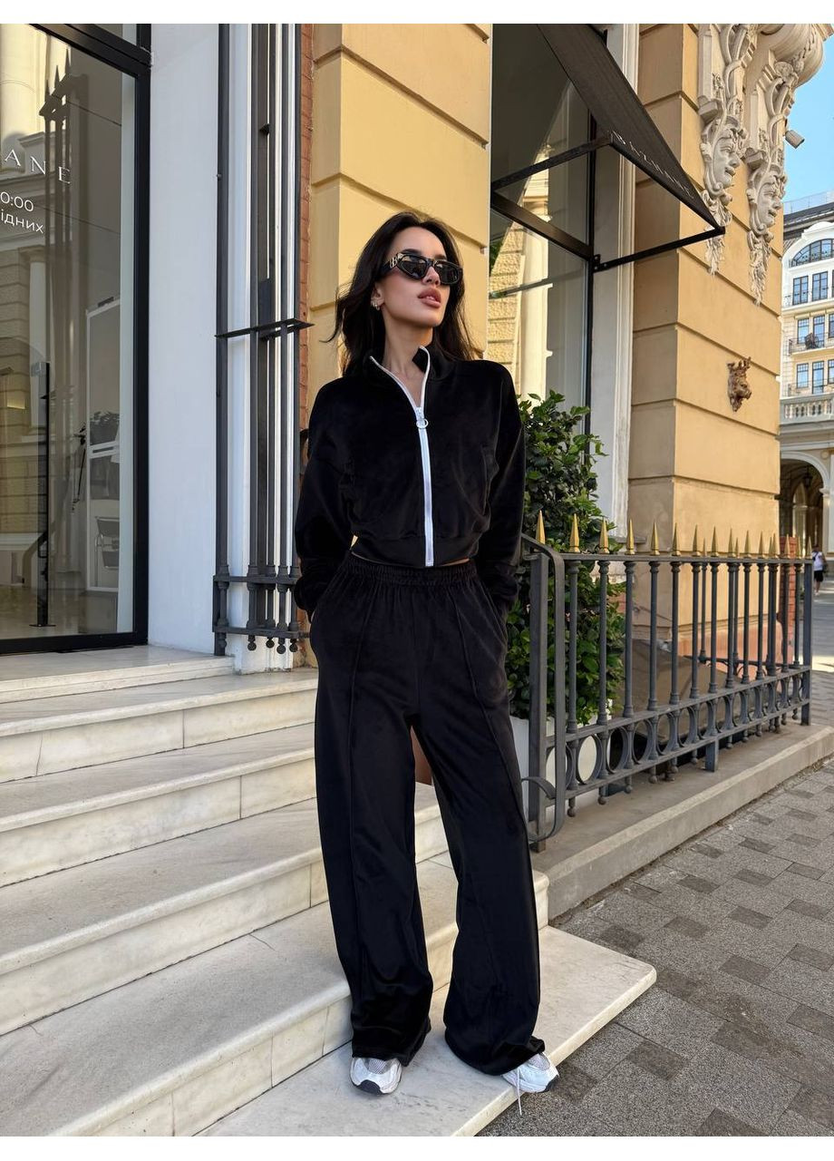 Жіночий велюровий костюм Osoblyva (356775919)