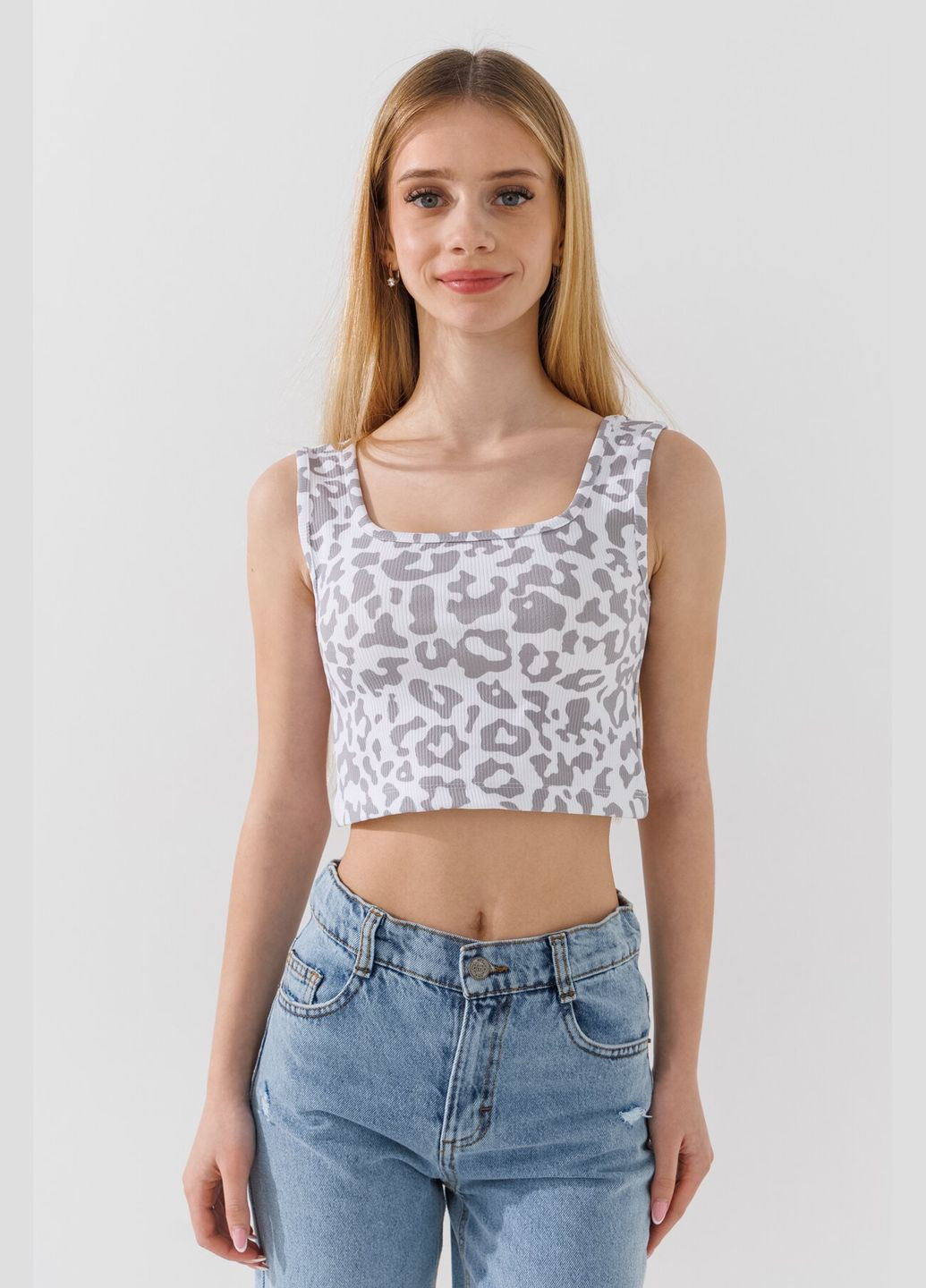 Топ для девочки 5175 152 см Белый shop (2000990938428) Viollen (361499297)