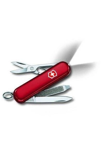 Нож Swisslite 0.6228, складной, карманный, с фонариком, вес 22 г, длина 58 мм Victorinox (395594182)