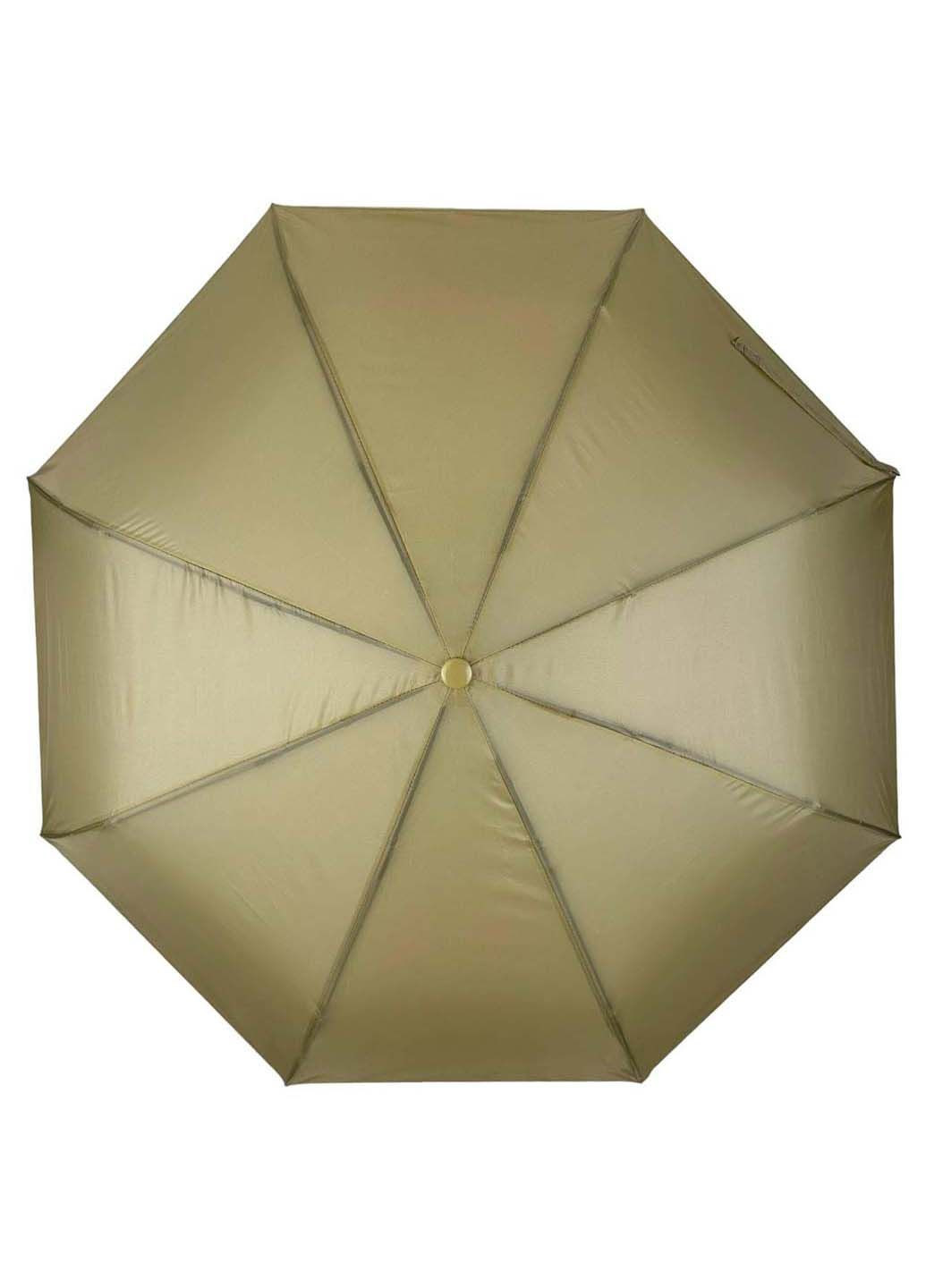 Женский однотонный зонт полуавтомат на 8 спиц Toprain (289977488)