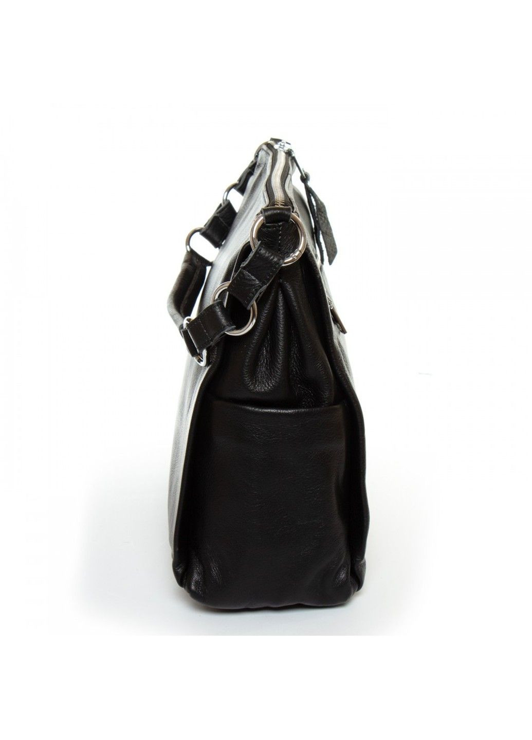 Женская кожаная сумка 8919-9 black Alex Rai (282557250)
