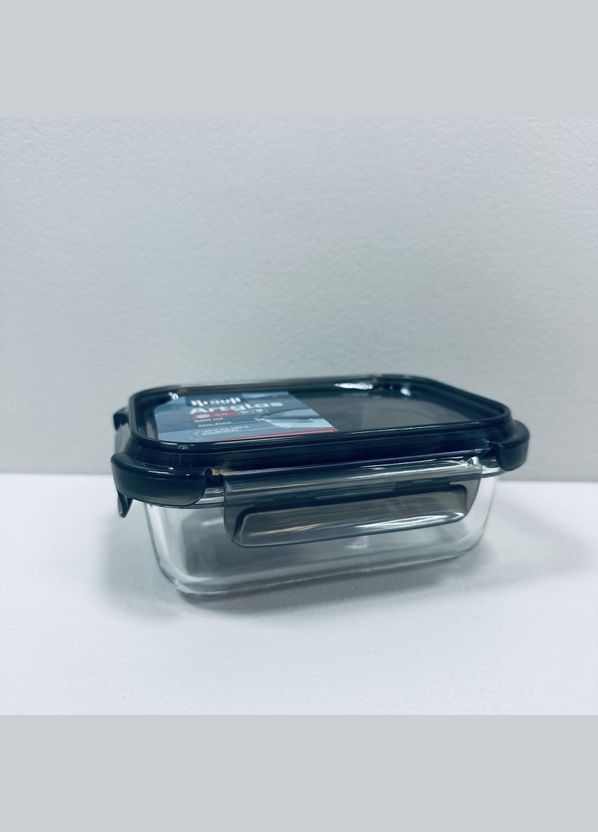 Контейнер стеклянный прямоугольный с пластиковой крышкой 400 мл Artglas 29-298-025 Krauff (324270855)