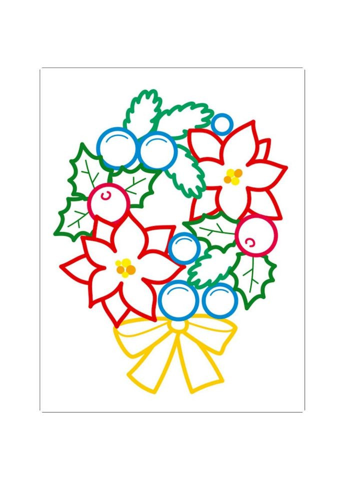 Детская книжка-раскраска "Сладкие праздники" 18713 с цветным контуром Ranok Creative (314860171)