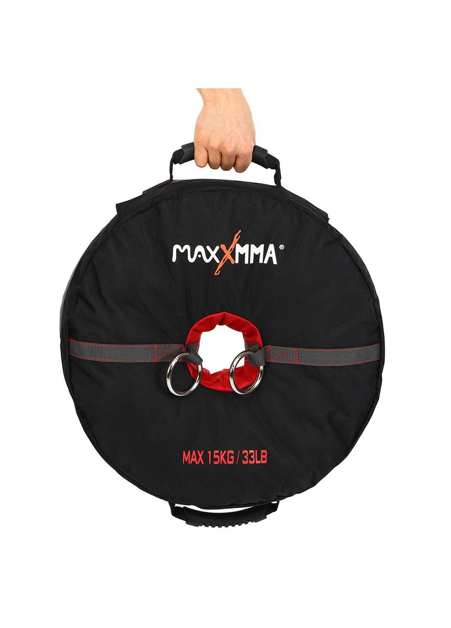 Груша на розтяжках Кругла пневматична з основою-обважненням XMMA (верх-PU, гума, пластик, d-22см, р-р основ. 31х10см) (SD01KIT) MaxxMMA (361437428)