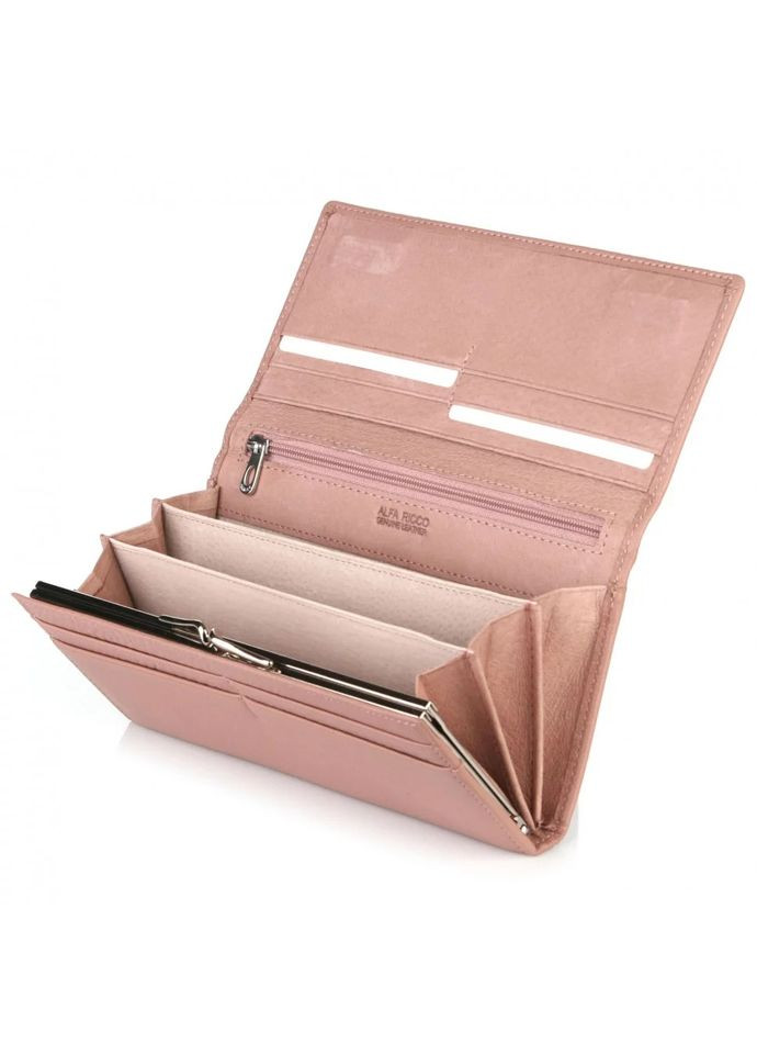 Горизонтальний шкіряний жіночий гаманець 2030 ALFA RICCO (363897539)