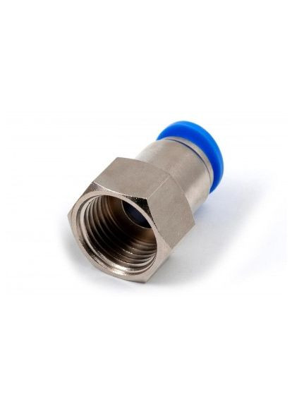 Фітинг нікель 12 мм (різьба МАМА) різьба 1/4 No Brand (299898548)