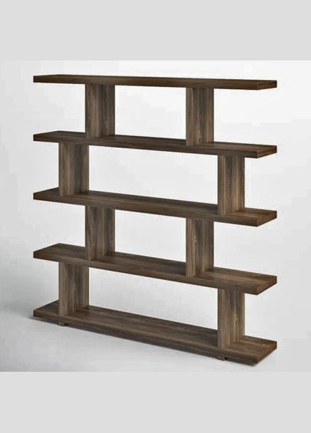 Стеллаж кухонный из дерева Инвуд сепия (СТА-014808) No Brand (327847263)